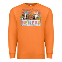 Carrot happy easter heifers Premium Sweatshirt - MaliasSmallBusiness