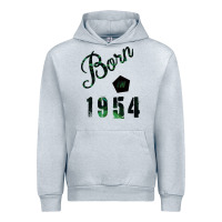 Heather Grey Born in 1954 Urban Hoodie - Bettercallsaul