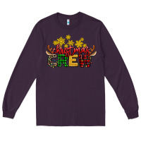 Plum christmas crew Long Sleeve Tee - AdoDesignShop