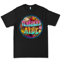 Black western groovy teachers aide Premium Tee - BarkalooDesign