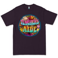 Plum western groovy teachers aide Premium Tee - BarkalooDesign