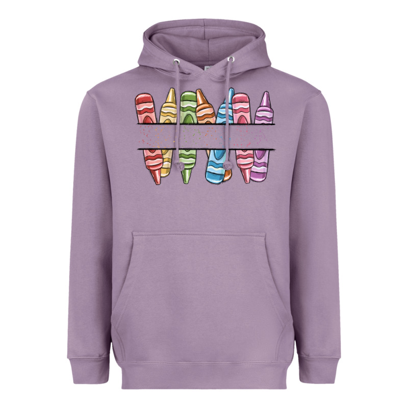 Custom Crayons Heavyweight Hoodie by MaliasSmallBusiness | Teevron