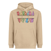 Mushroom custom crayons Heavyweight Hoodie - MaliasSmallBusiness