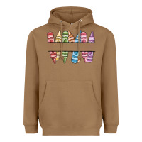 Toasted Coconut custom crayons Heavyweight Hoodie - MaliasSmallBusiness