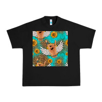 Black rock n roll hands seamless pattern Urban Heavy Tee - HRA Design Shop