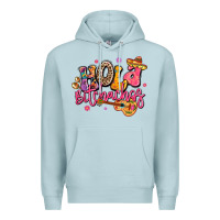 Blue Mist hola bitchachos mexico cinco de mayo Premium Hoodie - LillyAllenDesigns