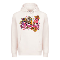 Pale Pink hola bitchachos mexico cinco de mayo Premium Hoodie - LillyAllenDesigns