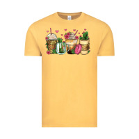 Vintage Mustard cactus coffee cups Vintage Tee - Zillion Design Studio