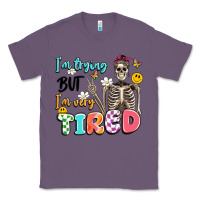 Lavender im trying but im very tired Classic Tee - Artiststas