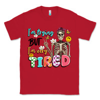 Red im trying but im very tired Classic Tee - Artiststas