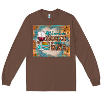 Chestnut all i need are books and wine Long Sleeve Tee - JahusDesignShop