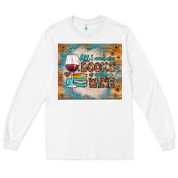 White all i need are books and wine Long Sleeve Tee - JahusDesignShop