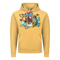 Vintage Mustard western sunflower gemstone nurse Vintage Hoodie - JahusDesignShop