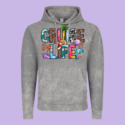 Cruise Life Vintage Hoodie Designed By Zillion Design Studio
