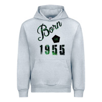 Heather Grey Born In 1955 Urban Hoodie - Bettercallsaul