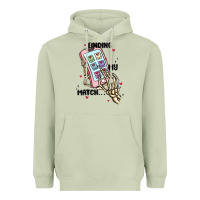 Matcha finding my match Heavyweight Hoodie - MaliasSmallBusiness