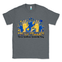 Charcoal Heather for my students down sendrome awareness day Classic Tee - Artiststas