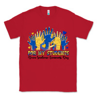 Red for my students down sendrome awareness day Classic Tee - Artiststas