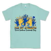 Seafoam for my students down sendrome awareness day Classic Tee - Artiststas