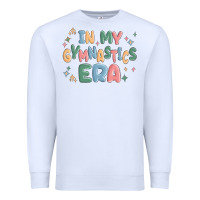 White in my gymnastics era Premium Sweatshirt - MaliasSmallBusiness