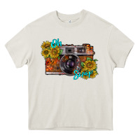Cream oh snap Heavy Core Tee - RacoonDesign