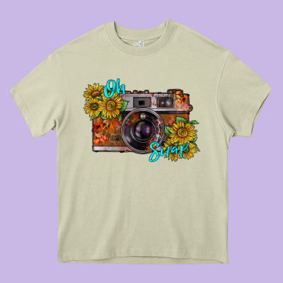 Oh Snap Heavy Core Tee Designed By Racoondesign