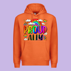 Proud Ally Premium Hoodie Designed By Lillyallendesigns