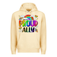 Pina Colada proud ally Premium Hoodie - LillyAllenDesigns