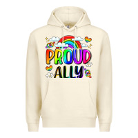 Sandshell proud ally Premium Hoodie - LillyAllenDesigns