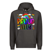 Smoke proud ally Premium Hoodie - LillyAllenDesigns