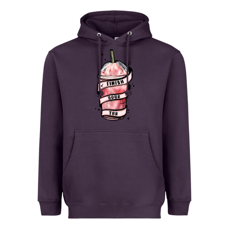 Finish Your Tbr Heavyweight Hoodie by MaliasSmallBusiness | Teevron