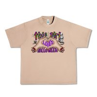 Burro this girl loves halloween Urban Heavy Tee - CowhideDigitalArt