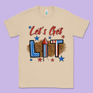 Let's Get Lit 1 Classic Tee Designed By Bundleandbundleshop