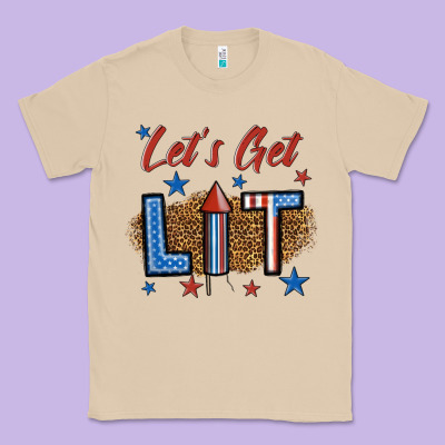 Let's Get Lit 1 Classic Tee Designed By Bundleandbundleshop