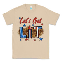 Mushroom let's get lit 1 Classic Tee - BundleAndBundleShop