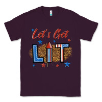 Plum let's get lit 1 Classic Tee - BundleAndBundleShop