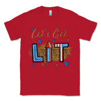 Red let's get lit 1 Classic Tee - BundleAndBundleShop