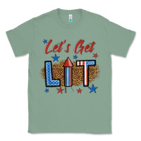Sage let's get lit 1 Classic Tee - BundleAndBundleShop
