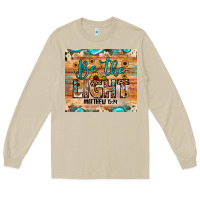 Mushroom be the light matthew 5 14 Long Sleeve Tee - JahusDesignShop