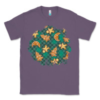 Lavender christmas gingerbread cookies patch Classic Tee - BundleAndBundleShop