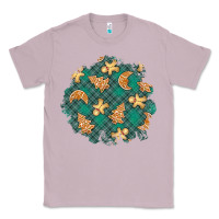 Lilac christmas gingerbread cookies patch Classic Tee - BundleAndBundleShop