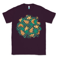 Plum christmas gingerbread cookies patch Classic Tee - BundleAndBundleShop