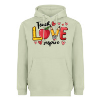 Teach Love Inspire Heavyweight Hoodie | Teevron