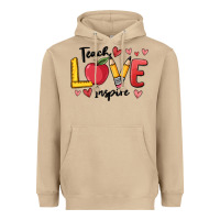 Mushroom teach love inspire Heavyweight Hoodie - MaliasSmallBusiness