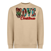 Christmas Love Boots Heavyweight Sweatshirt | Teevron