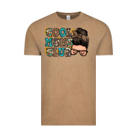 Cool Moms Club Messy Bun Vintage Tee | Teevron