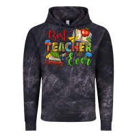 Cloud Black best teacher ever Vintage Hoodie - texasbilliewilder