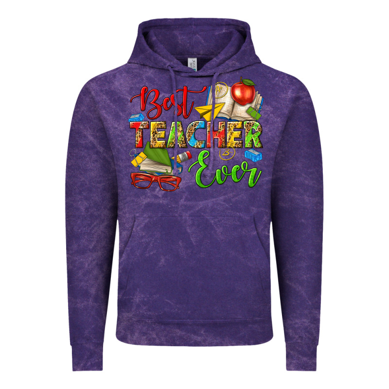 Best Teacher Ever Vintage Hoodie by texasbilliewilder | Teevron