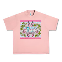 Salmon happy easter bunny Urban Heavy Tee - BarkalooDesign
