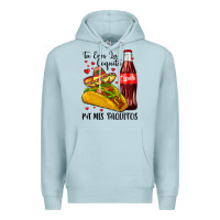Blue Mist tu eres la coquita pa mis taquitos Premium Hoodie - LillyAllenDesigns